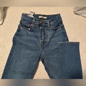 Levis jeans wedgie straight
